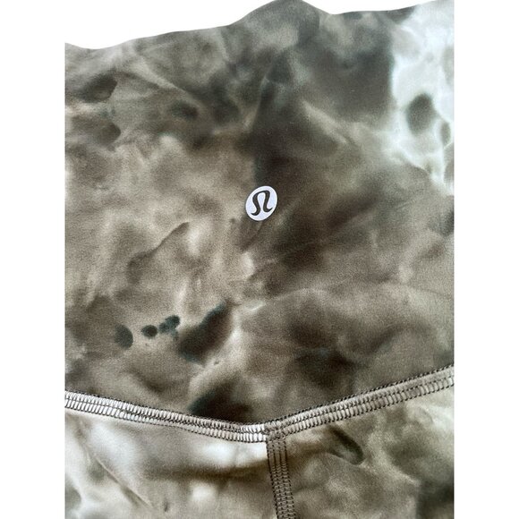 Lululemon Women  Align Pant  *Diamond Dye Light Sage Army Green  Olive Size 8 - Picture 4 of 9